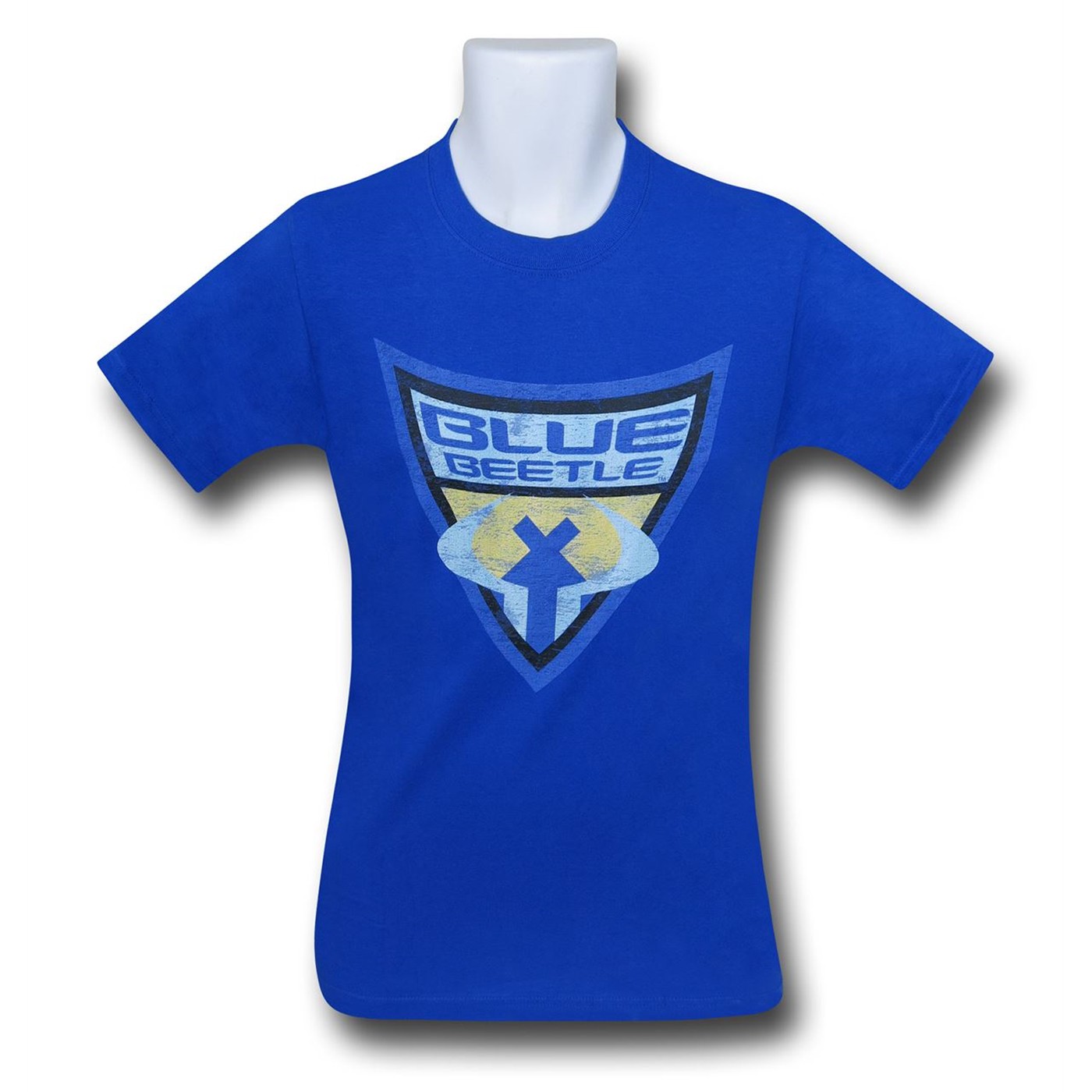 Blue Beetle Brave & Bold Symbol T-Shirt, Blue