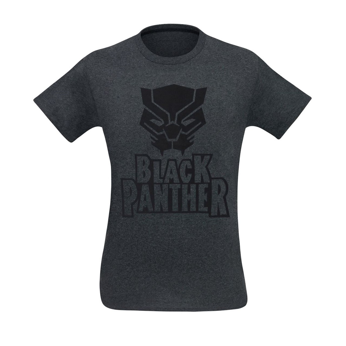 Black Panther Logo Men's T-Shirt, Grey
