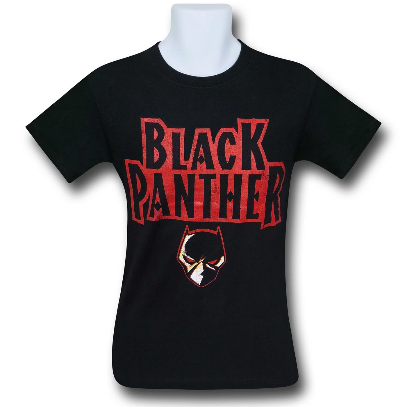 Black Panther Logo Black T-Shirt, Black