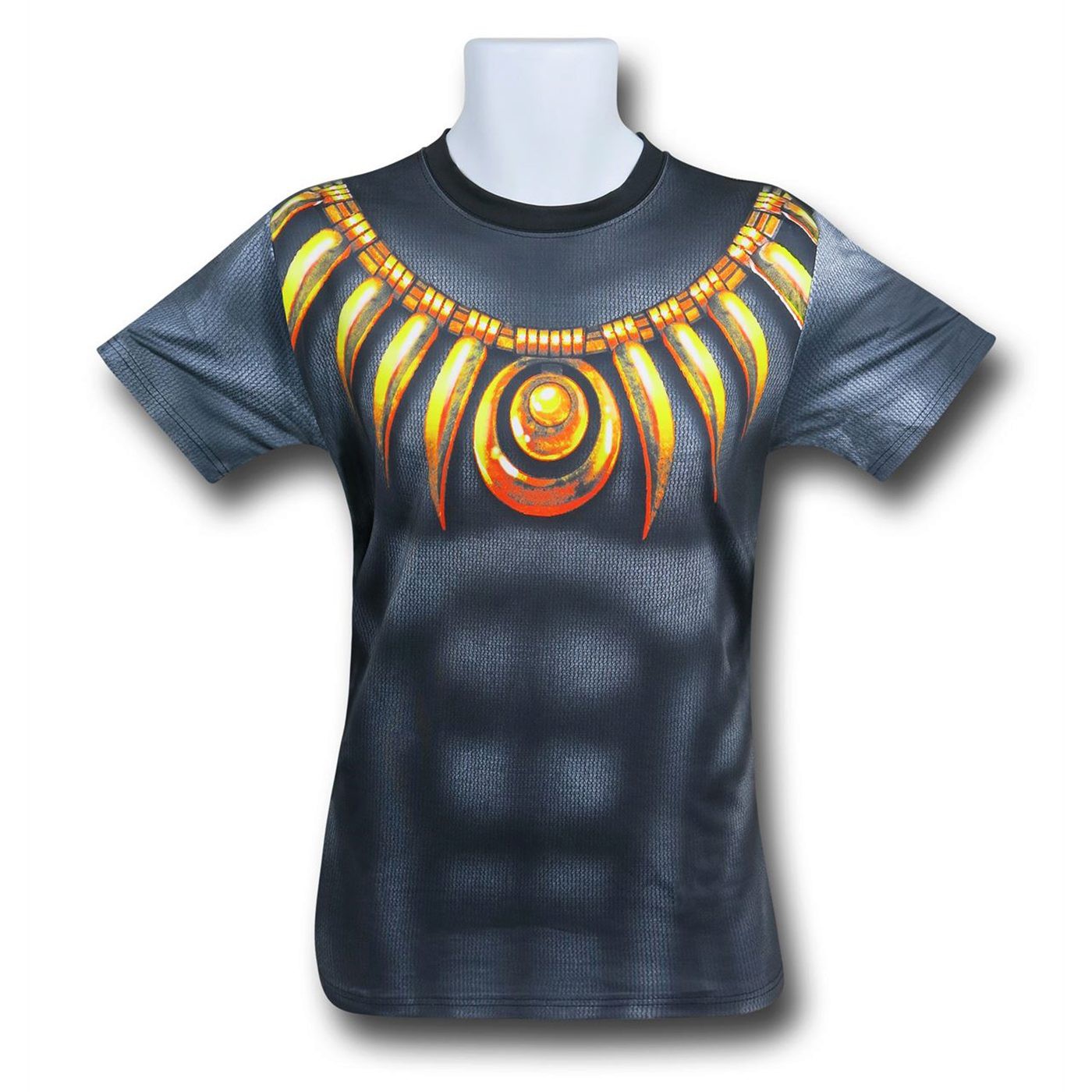 Black Panther Sublimated Costume Men's Fitness T-Shirt, Black