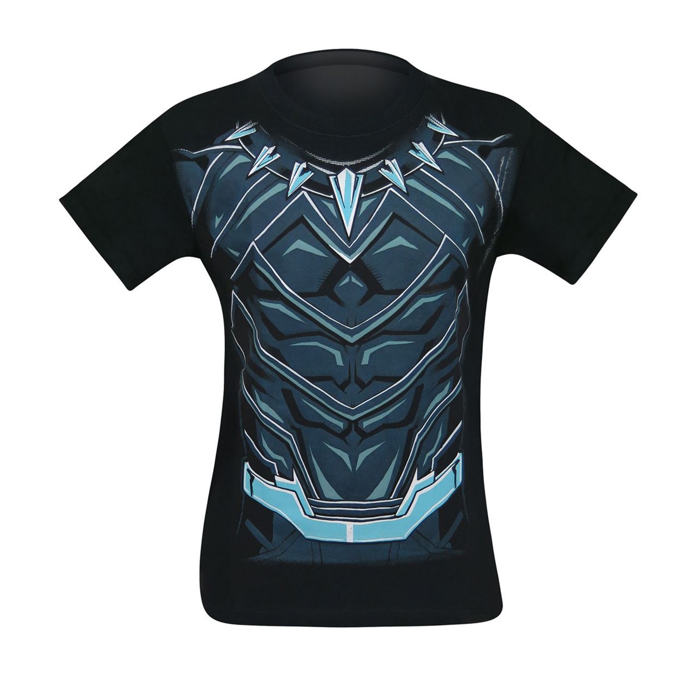 Black Panther Suit-Up Men's Costume T-Shirt, Black