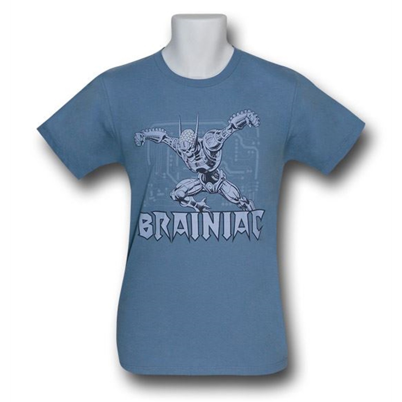 Brainiac Slate Blue (30 Single) T-Shirt, Blue