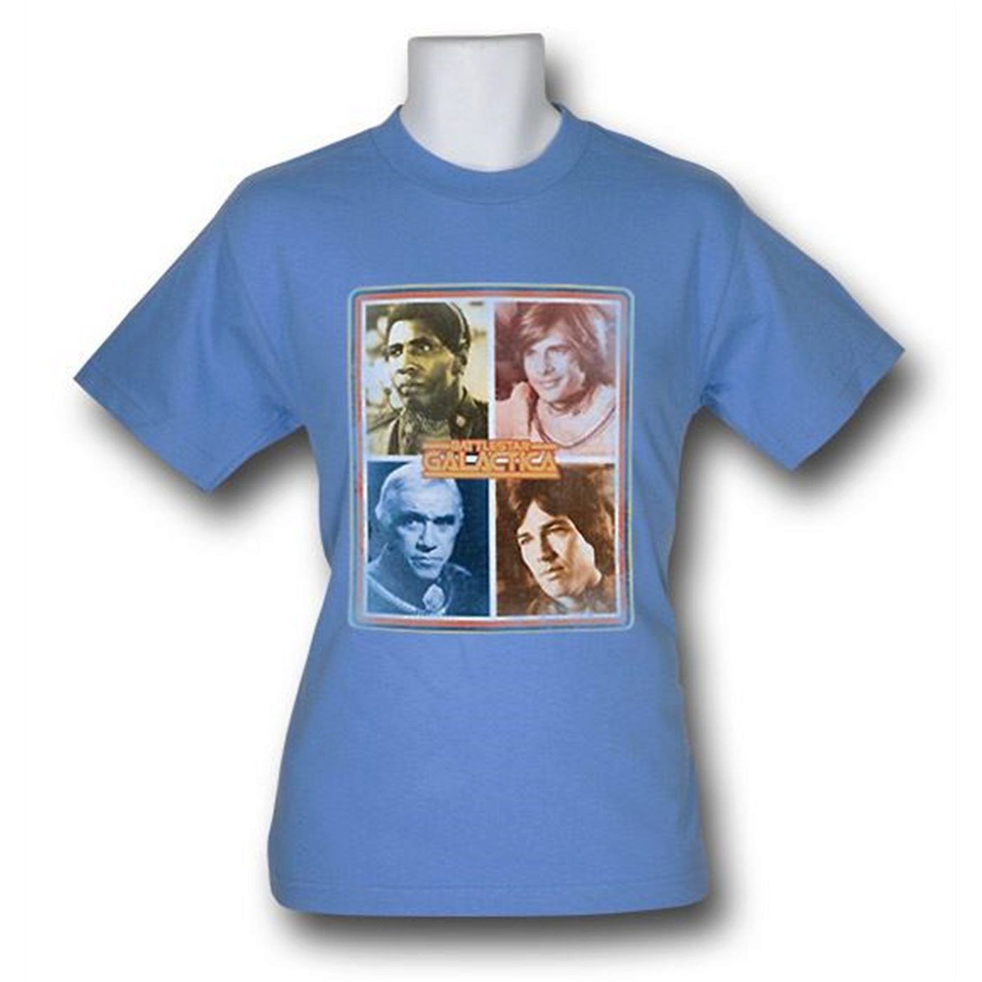 Battlestar Galactica Classic Soldiers T-Shirt, Blue