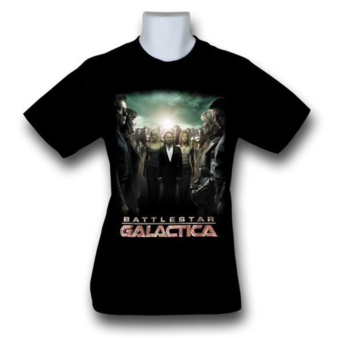Battlestar Galactica Crossroads T-Shirt, Black