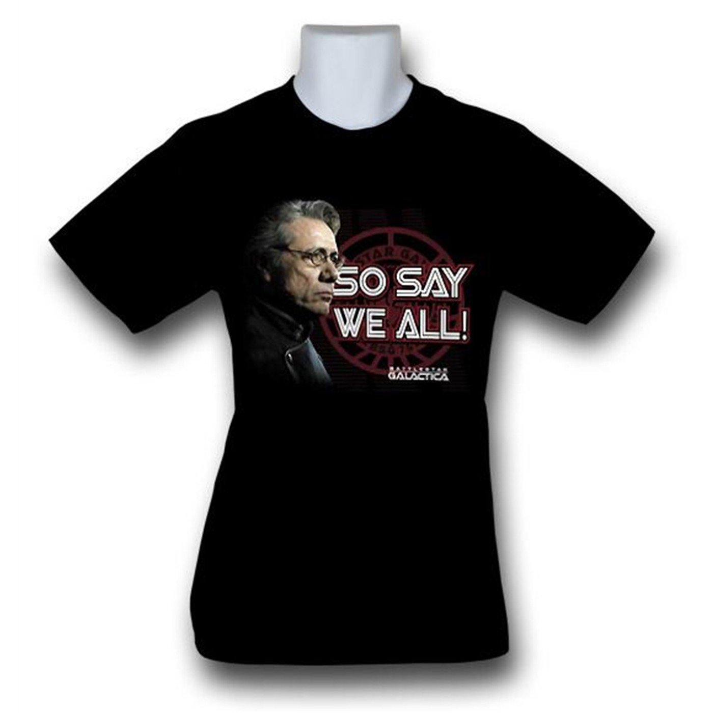 Battlestar Galactica So Say We All T-Shirt, Black