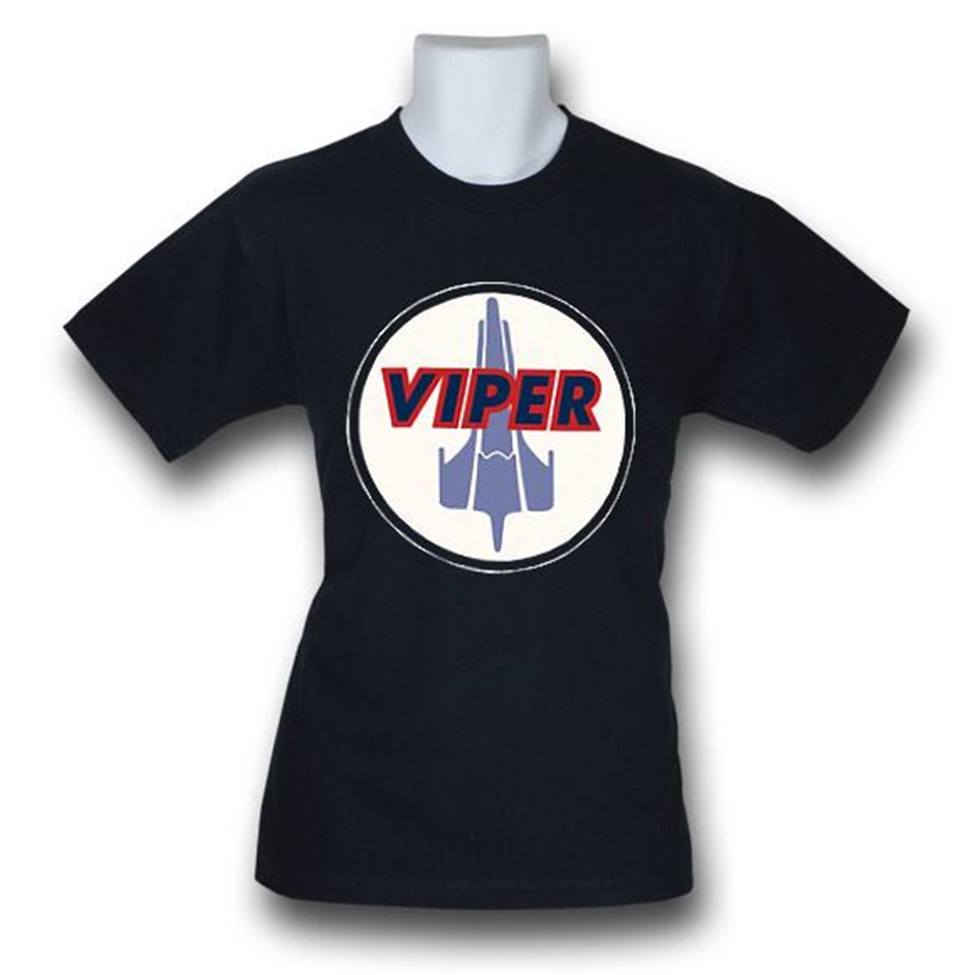 Battlestar Galactica Viper Badge T-Shirt, Blue
