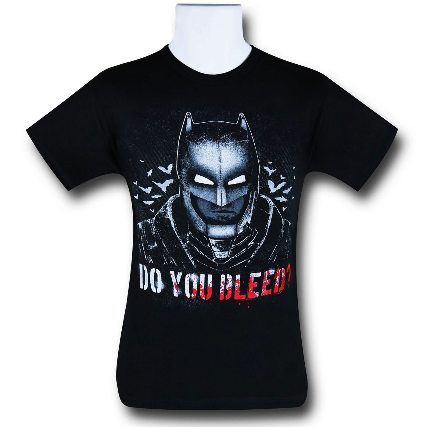 Batman Vs Superman Do You Bleed T-Shirt, Black