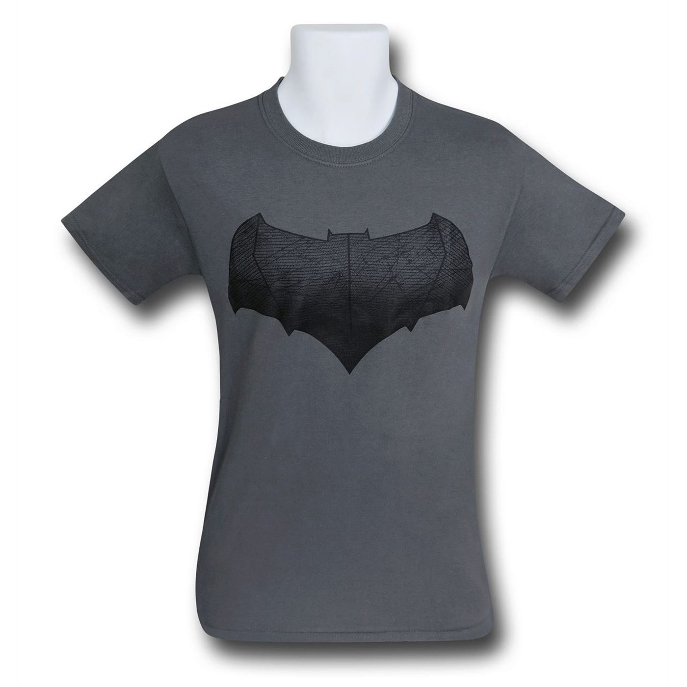 Batman Vs Superman Batman Symbol Kids T-Shirt, Grey