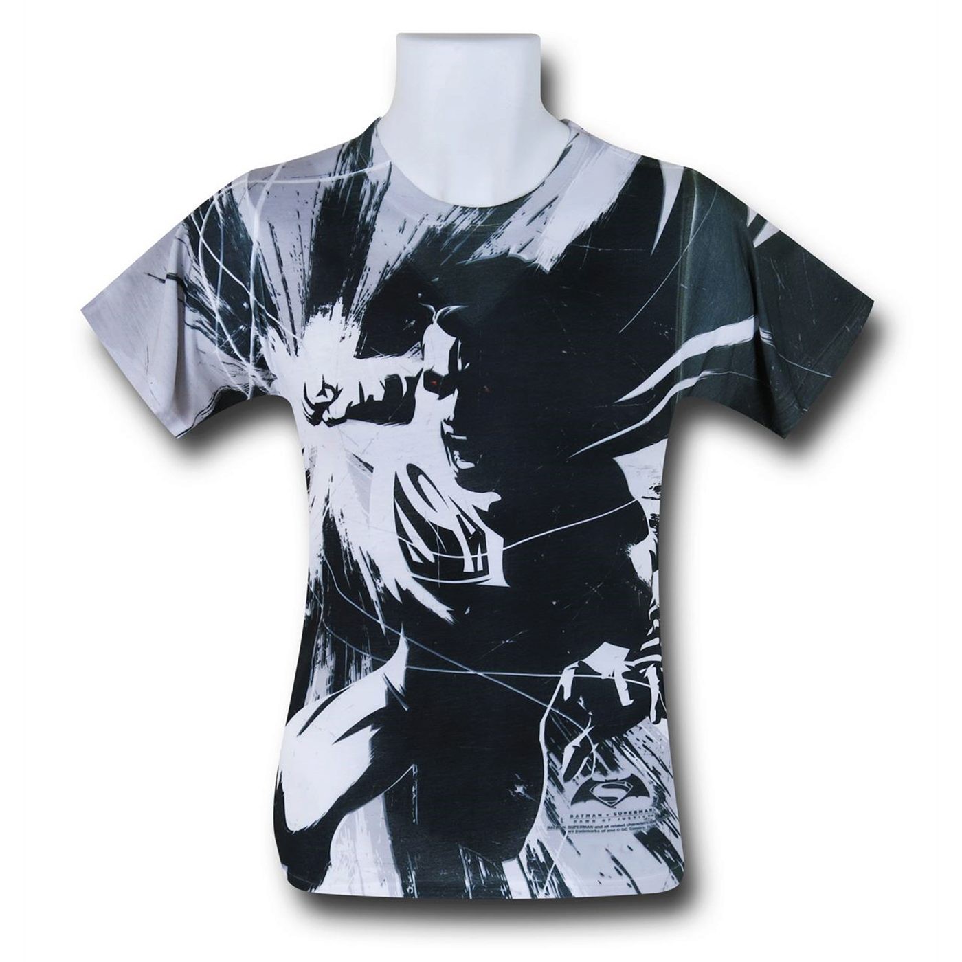 Batman Vs Superman Superman Contrast T-Shirt, White