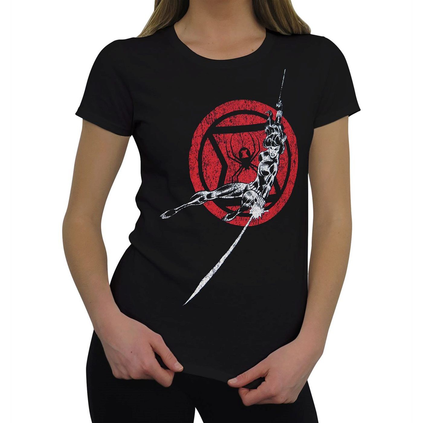 Black Widow Attack Women's T-Shirt, Black