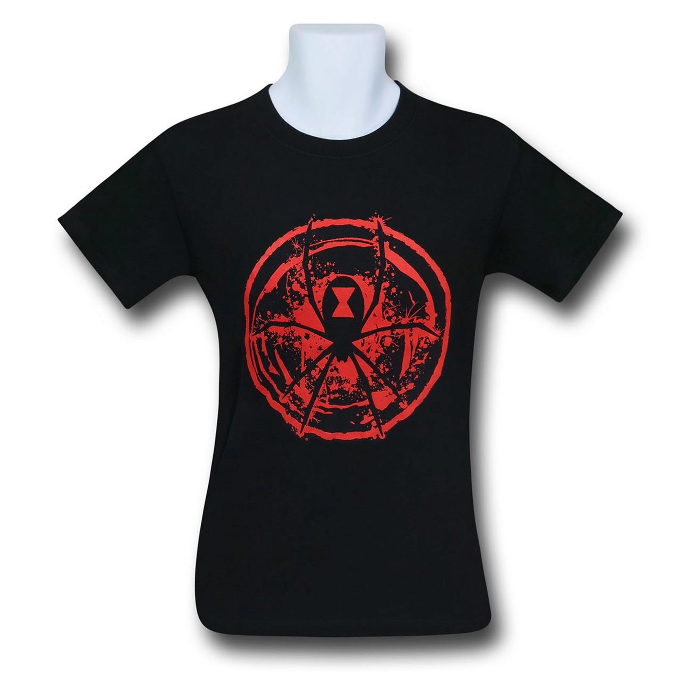 Black Widow Circle Men's T-Shirt, Black