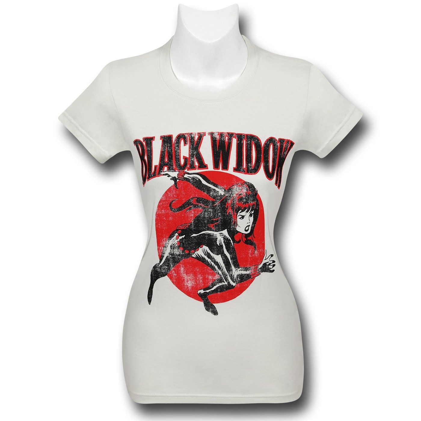 Black Widow Run 30 Single Women's T-Shirt, White