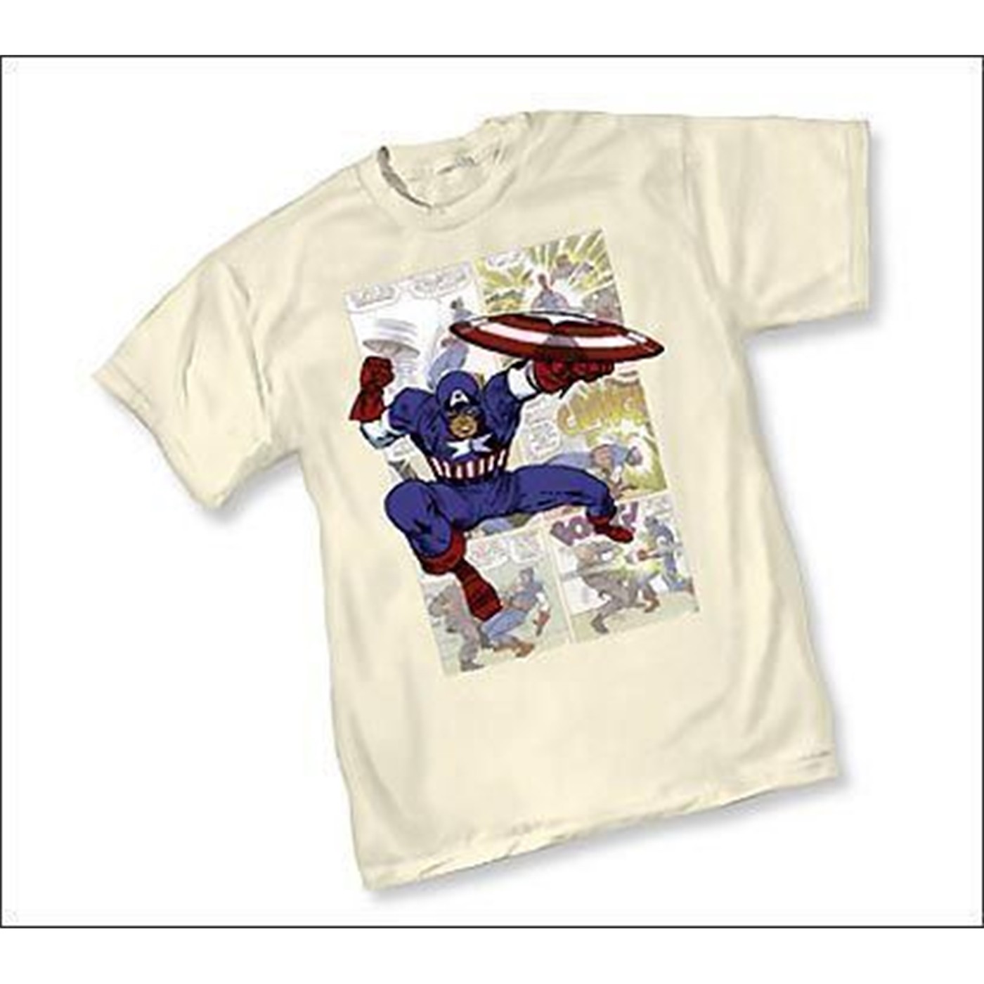 Captain America I T-Shirt, White