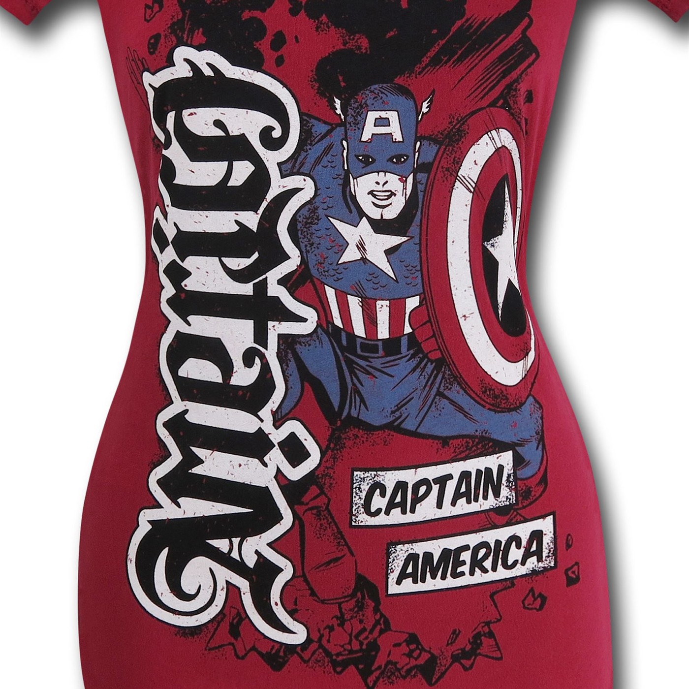 captain america women's shirt