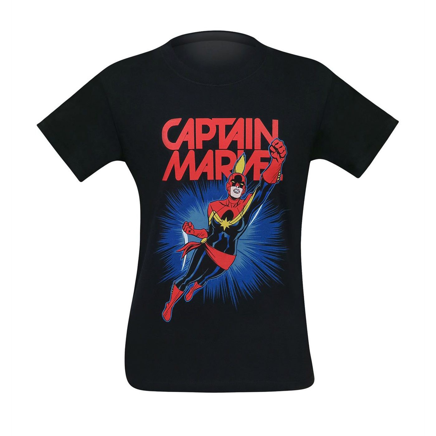 Captain Marvel Action Men's TShirt