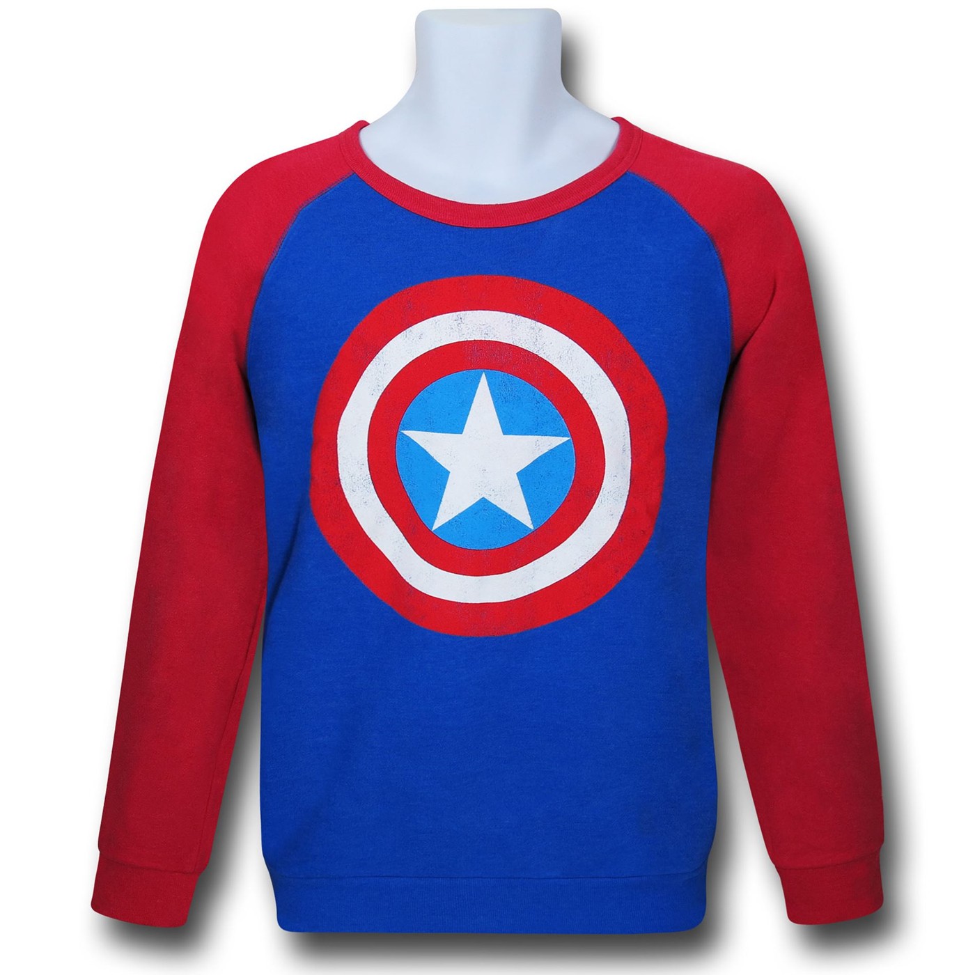 Captain America Shield Sweatshirt, Blue