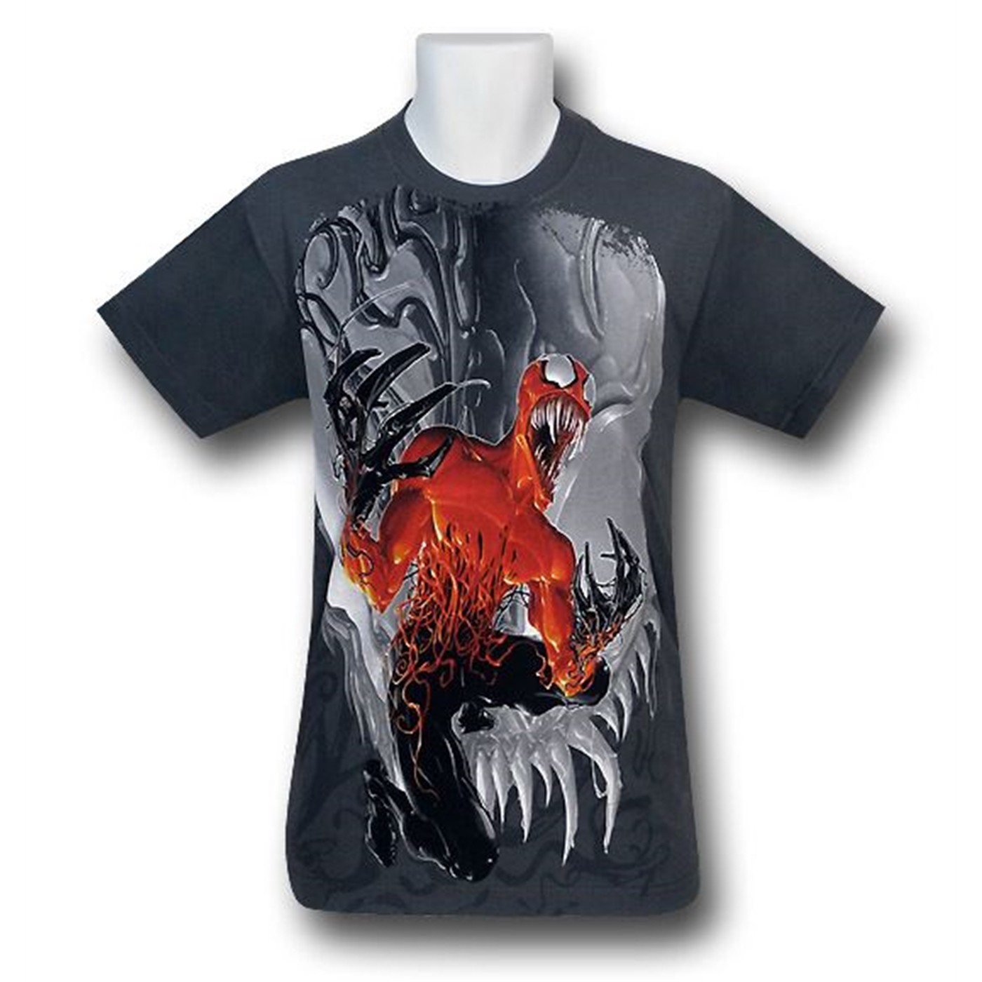 Toxin Alive And Hungry T-Shirt, Grey