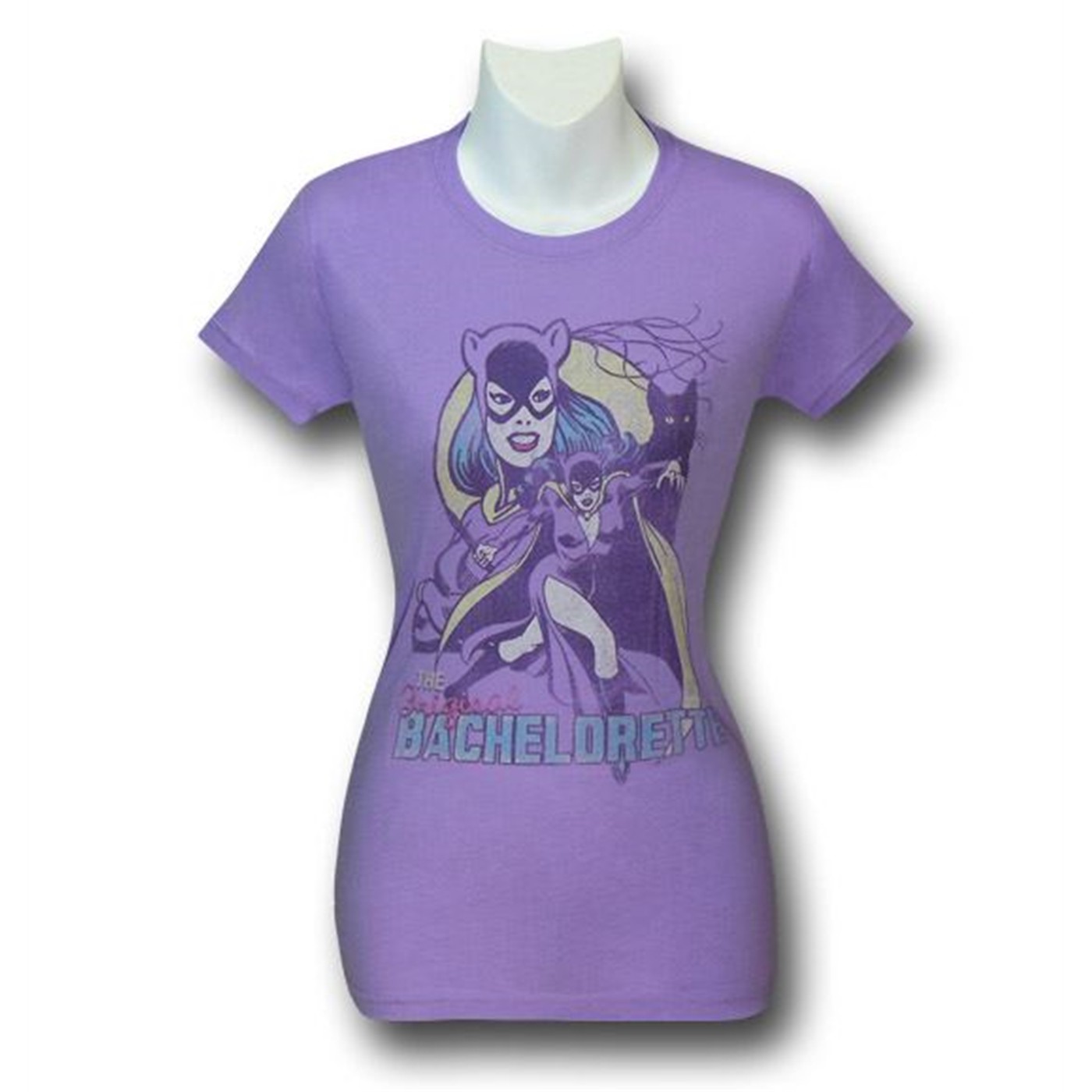 Catwoman Bachelorette Juniors T-Shirt