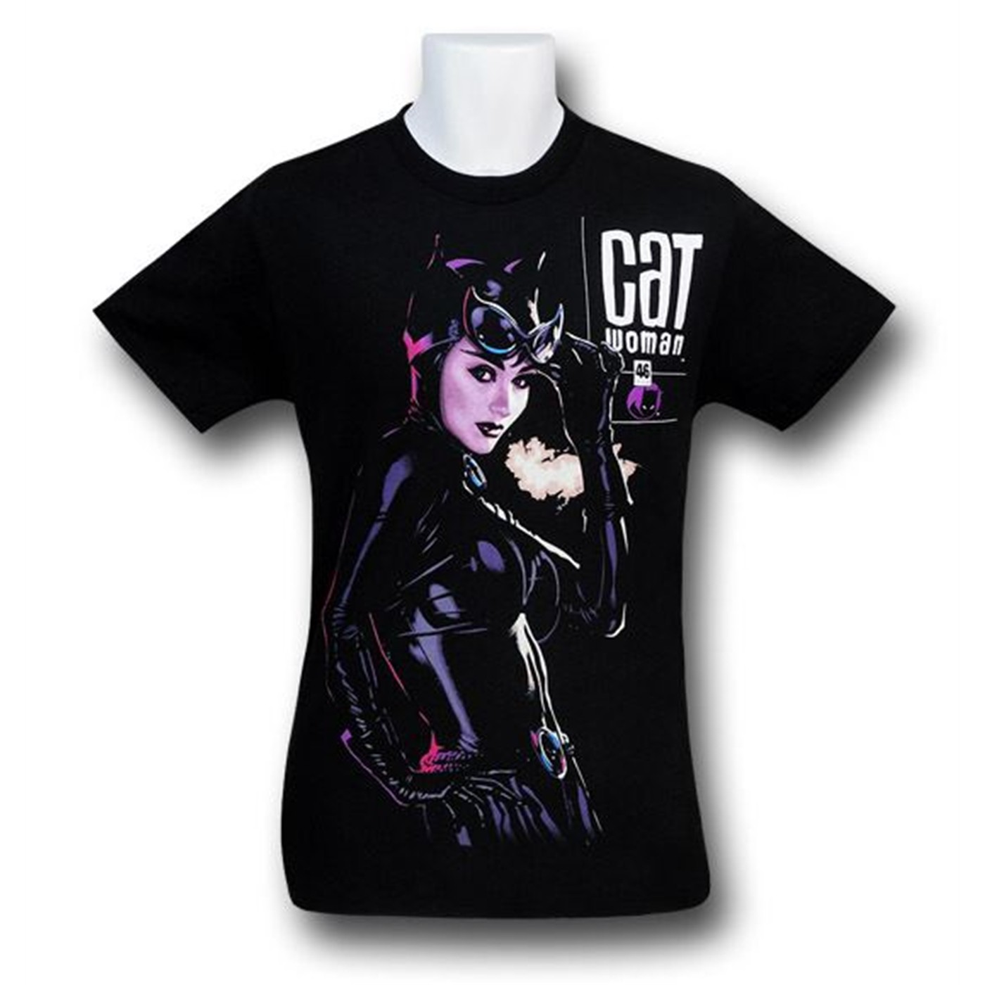 Catwoman #46 by Adam Hughes T-Shirt, Black