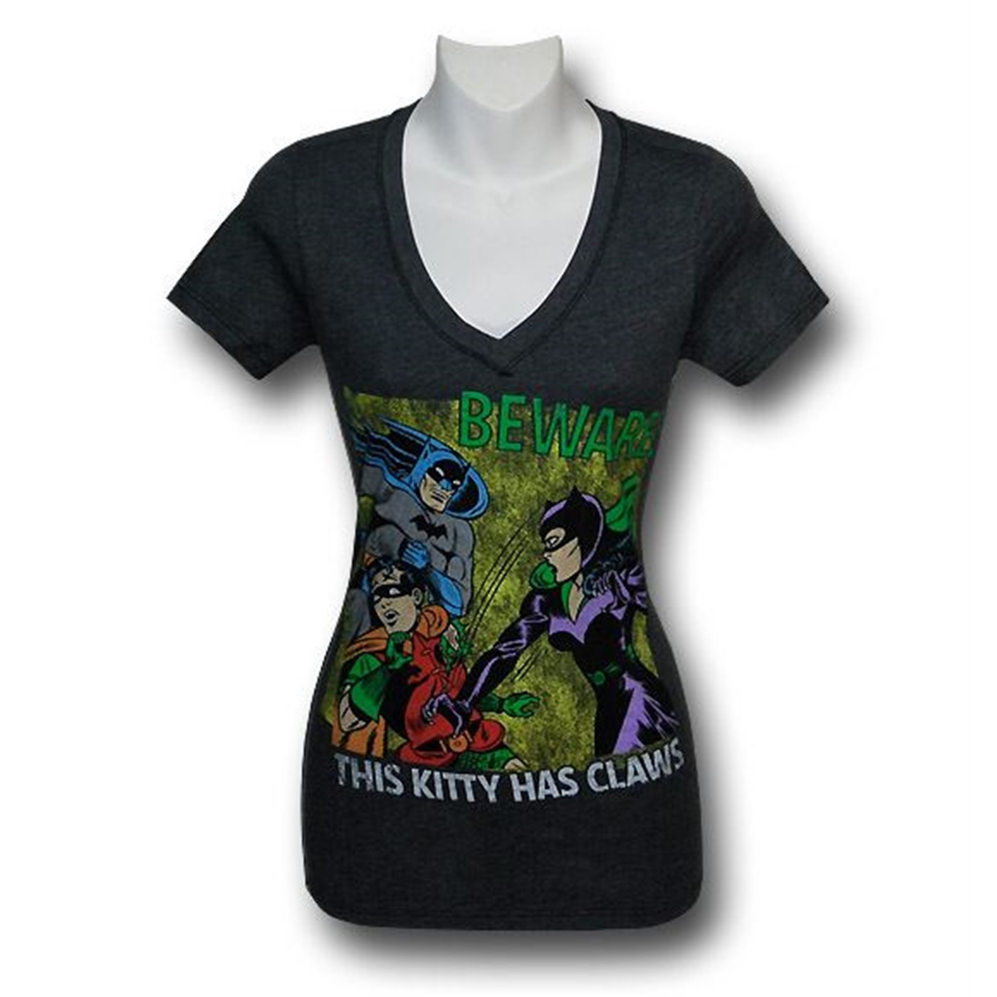 Catwoman Kitty Has Claws Juniors Trunk TShirt