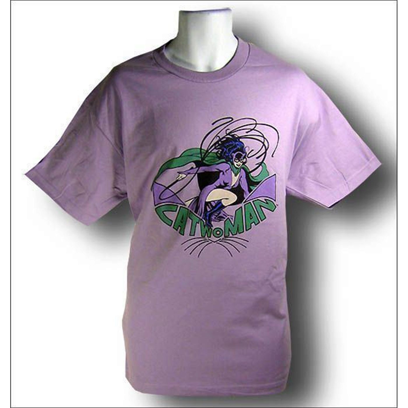 Catwoman Men's Lilac Whiskers T-Shirt