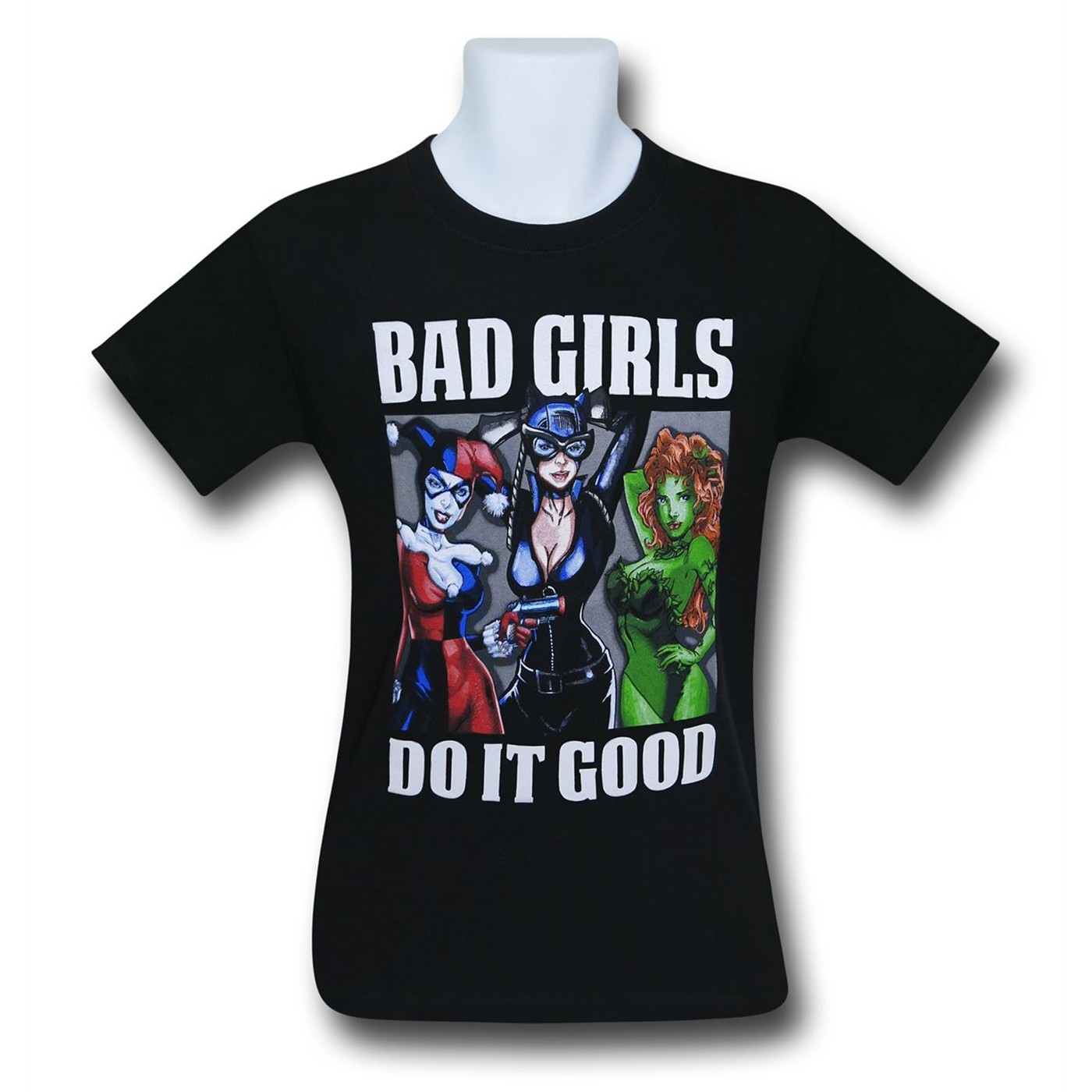 DC Bad Girls Do It Good T-Shirt, Black