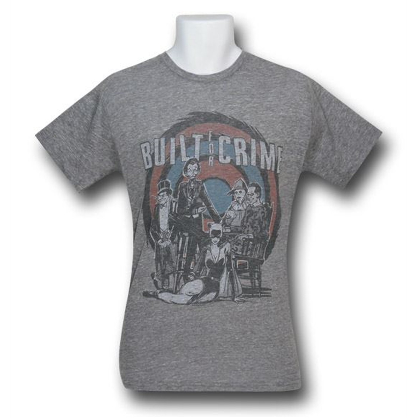 Built For Crime Junk Food Triblend T-Shirt, Grey