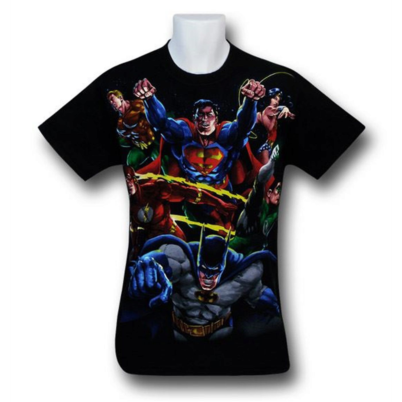 DC Good Vs. Evil Reversible T-Shirt, Black