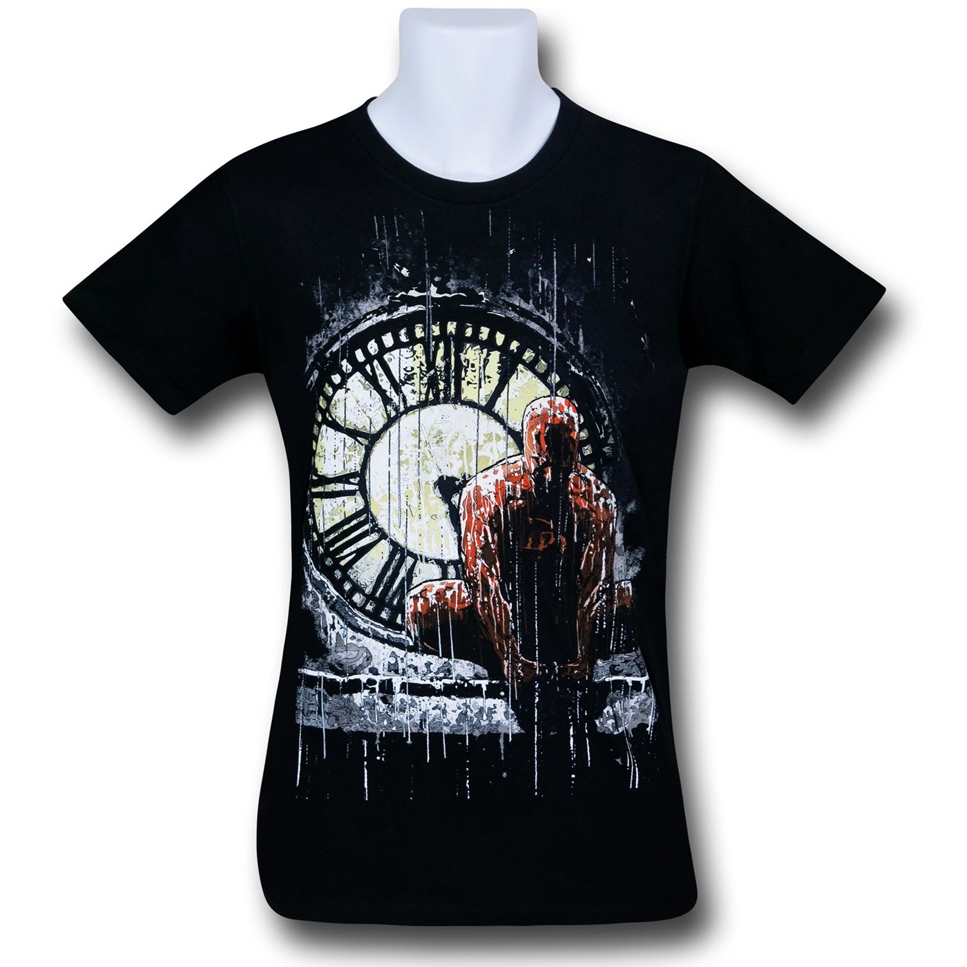 Daredevil Clocktower 30 Single T-Shirt, Black