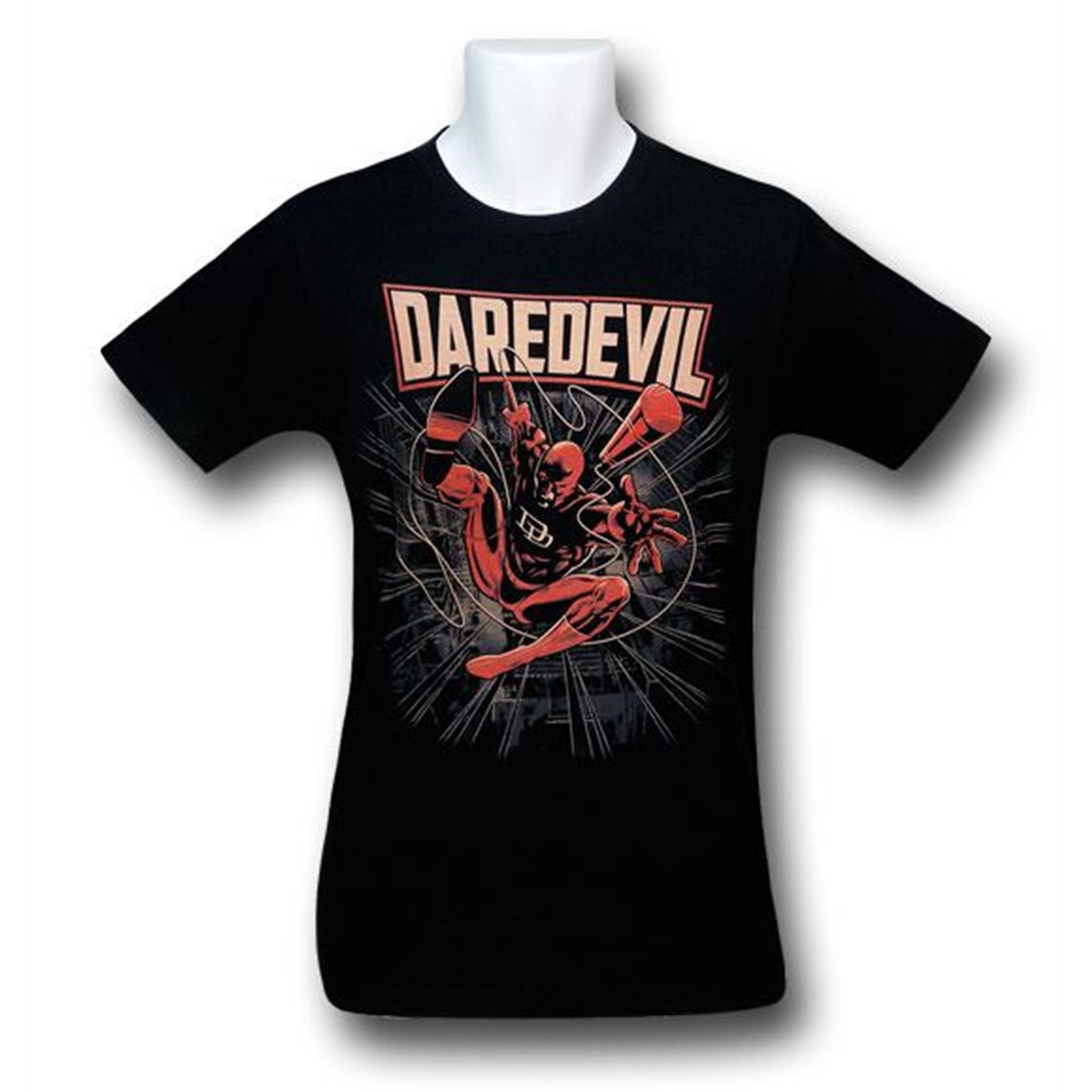 Daredevil Club Throw T-Shirt, Black