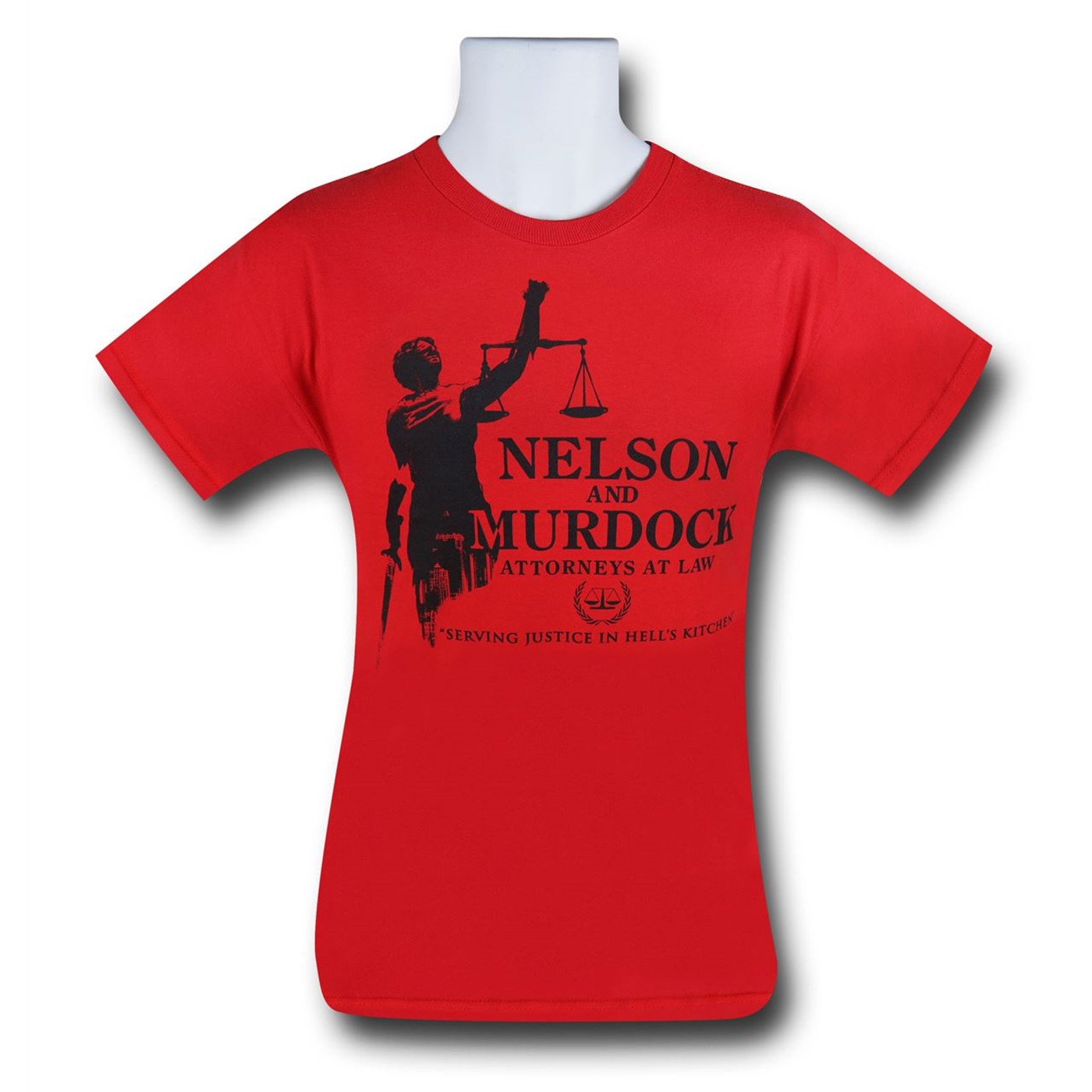 Daredevil Nelson and Murdock Men's T-Shirt, Red