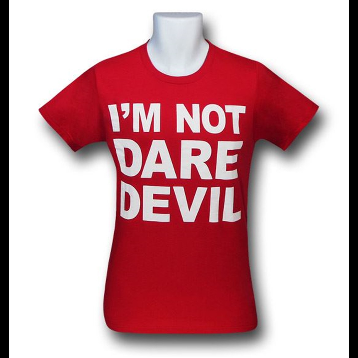 Daredevil I'm Not Daredevil 30 Single T-Shirt, Red