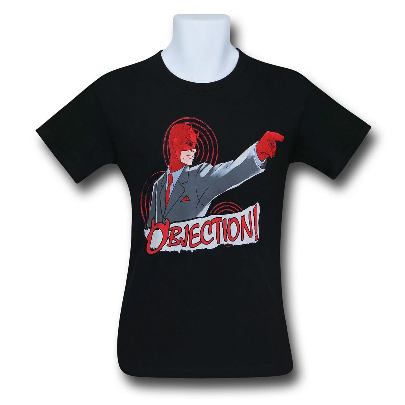 Daredevil Objection Men's T-Shirt, Black