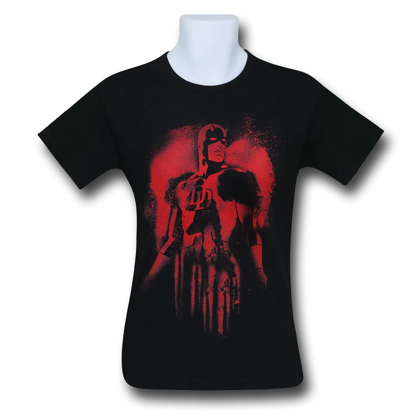 Daredevil Punisher Symbol Men's T-Shirt, Black