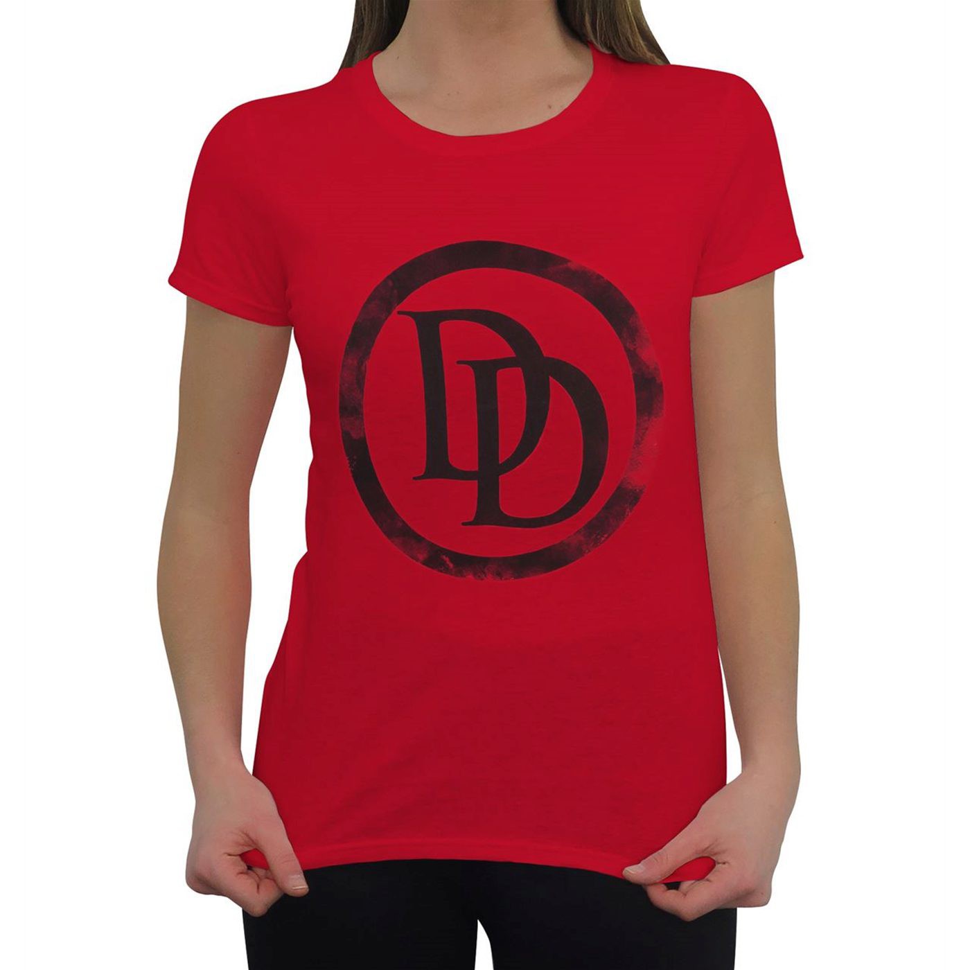 Daredevil Symbol Red Women's T-Shirt, Red