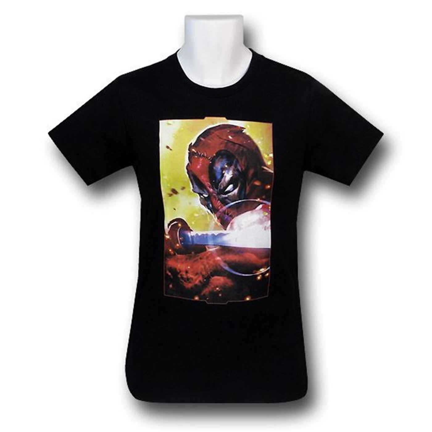 Deadpool Assassin by Dave Wilkins 30 Single T-Shirt, Black