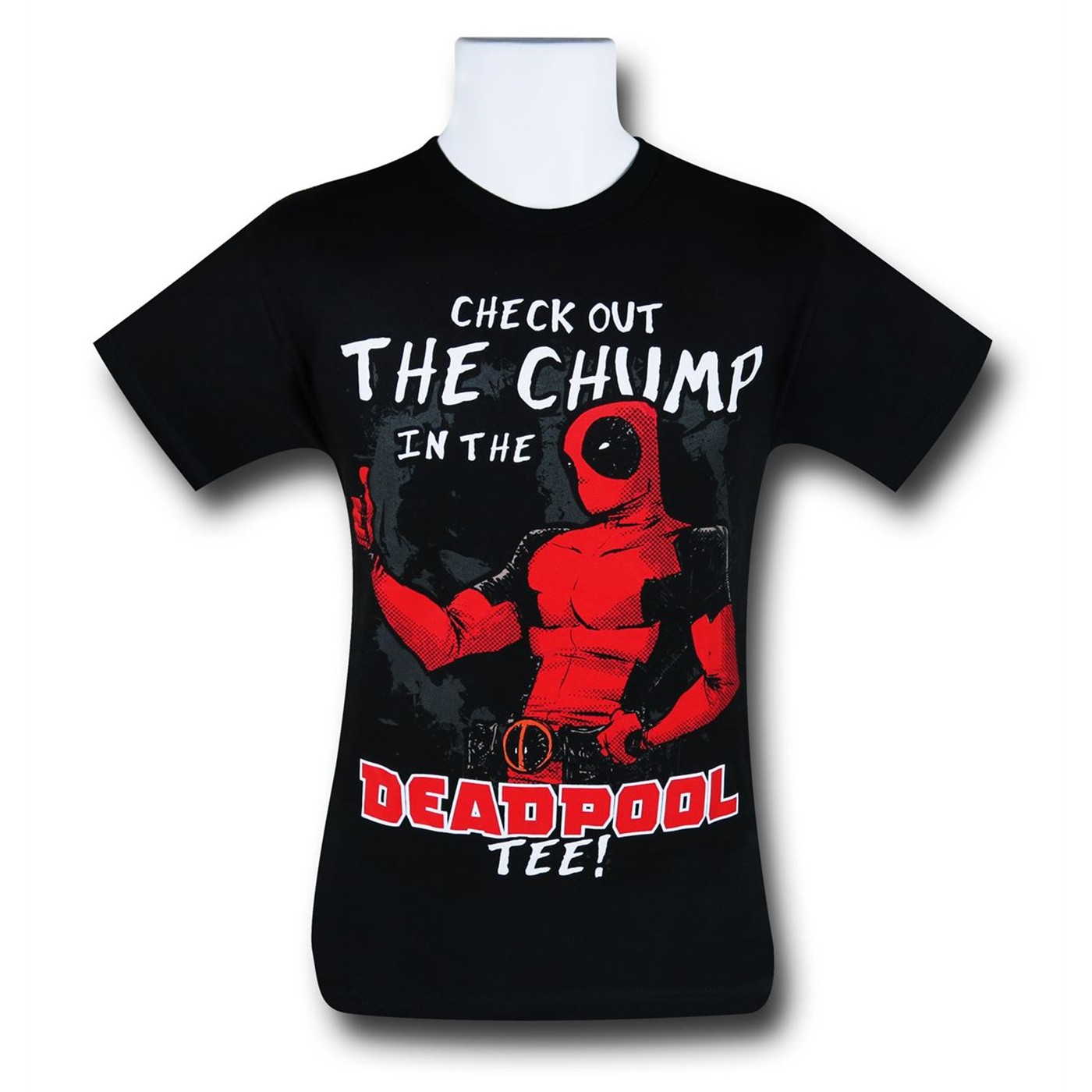 Deadpool Chump Men's T-Shirt, Black