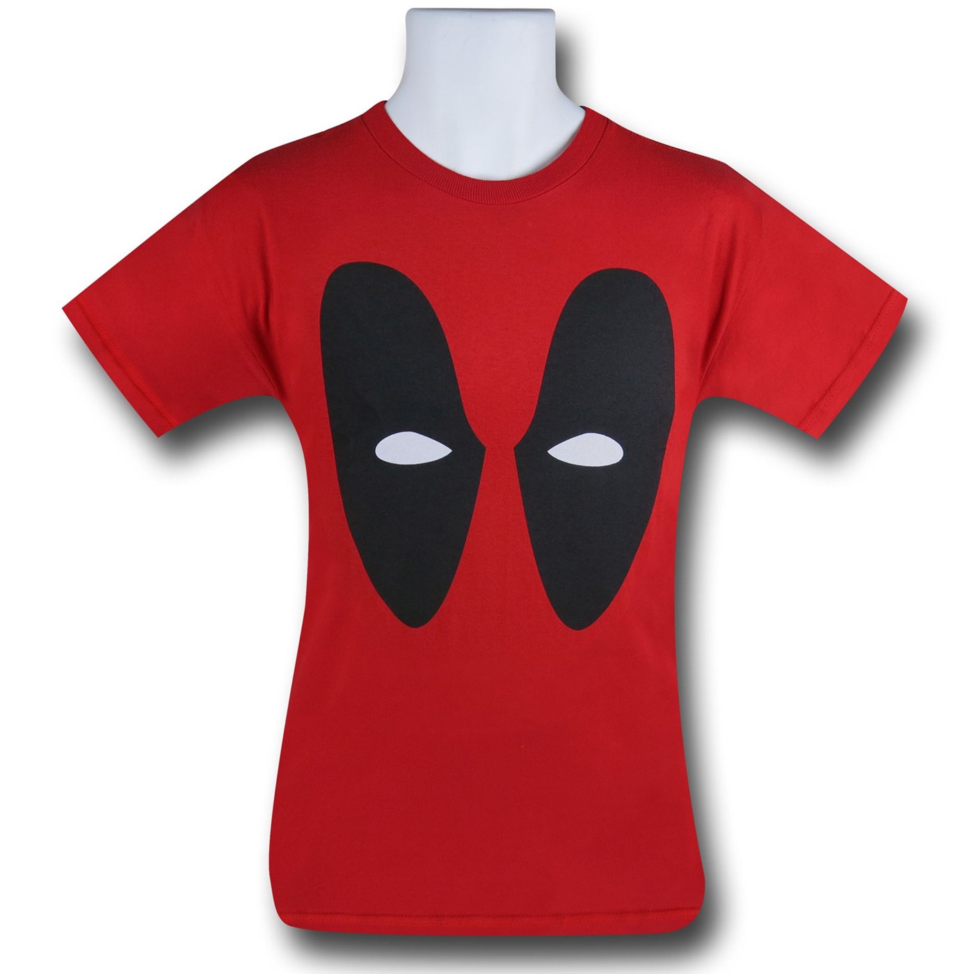 Deadpool Eyes on Red T-Shirt, Red