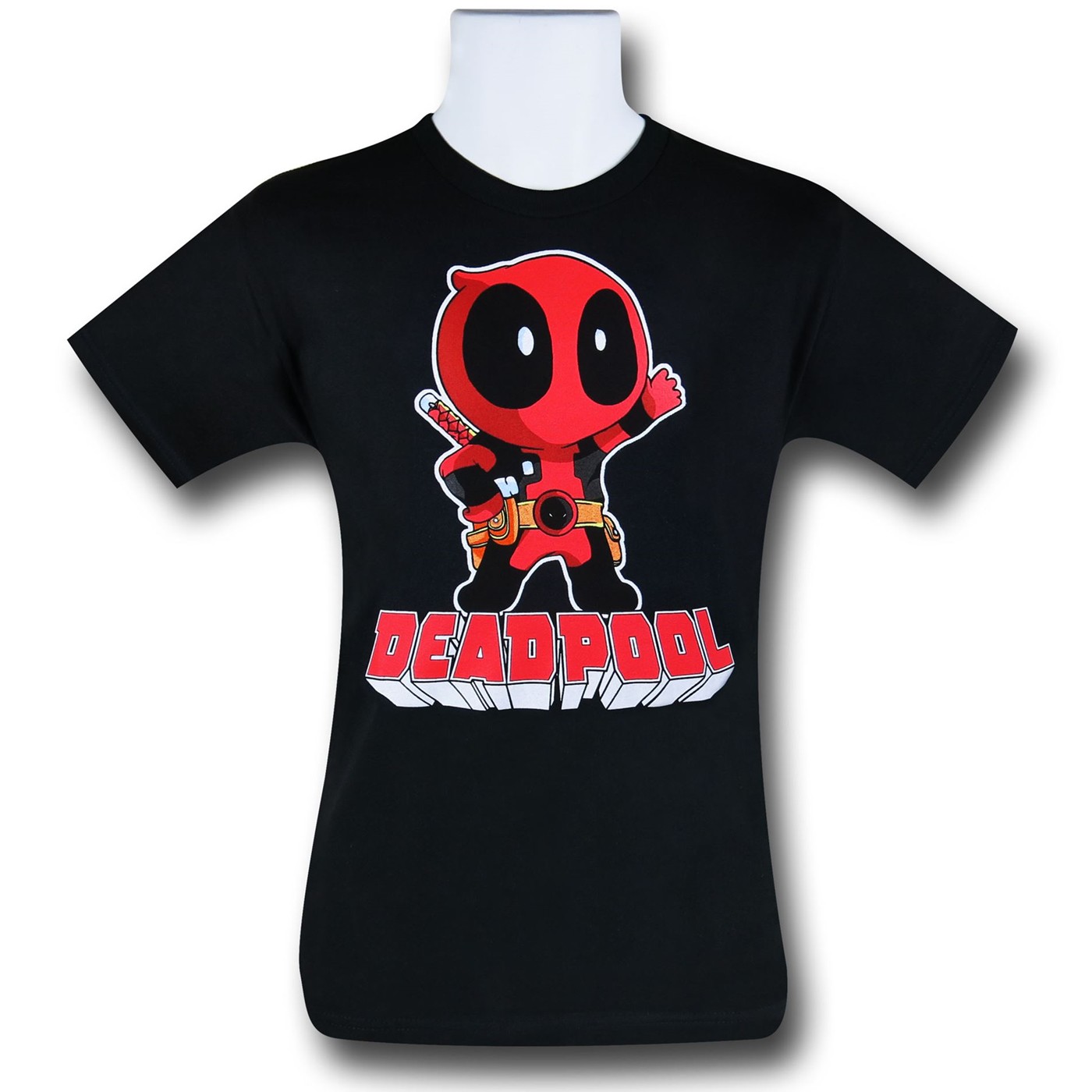 Deadpool Hey There T-Shirt, Black