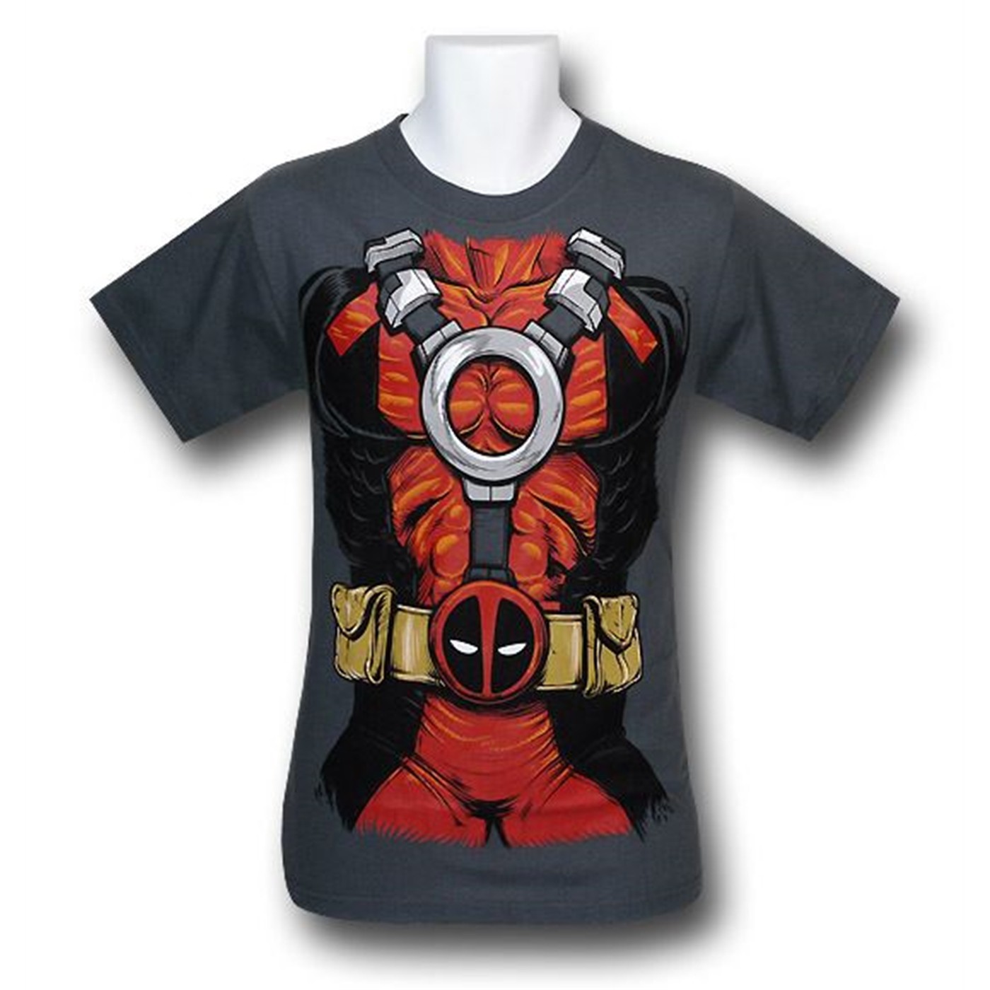 Deadpool Costume T-Shirt, Grey