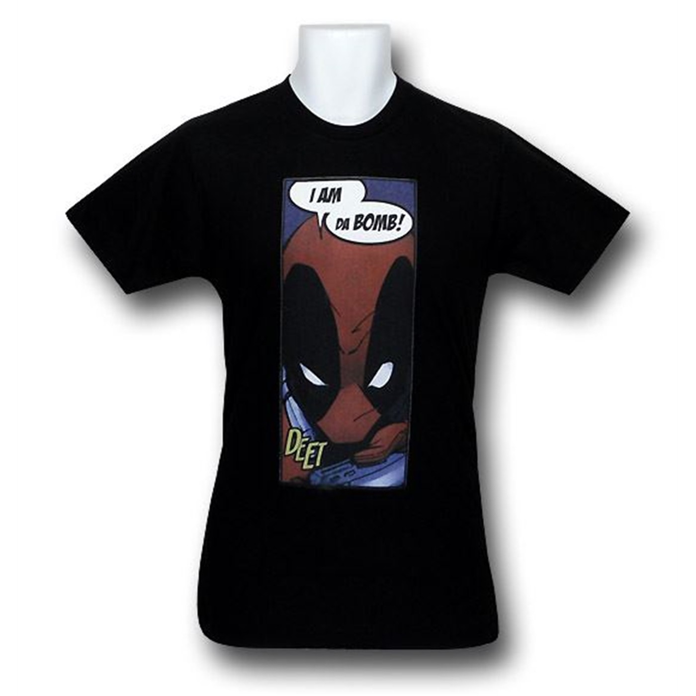 Deadpool Da Bomb 30 Single T-Shirt, Black