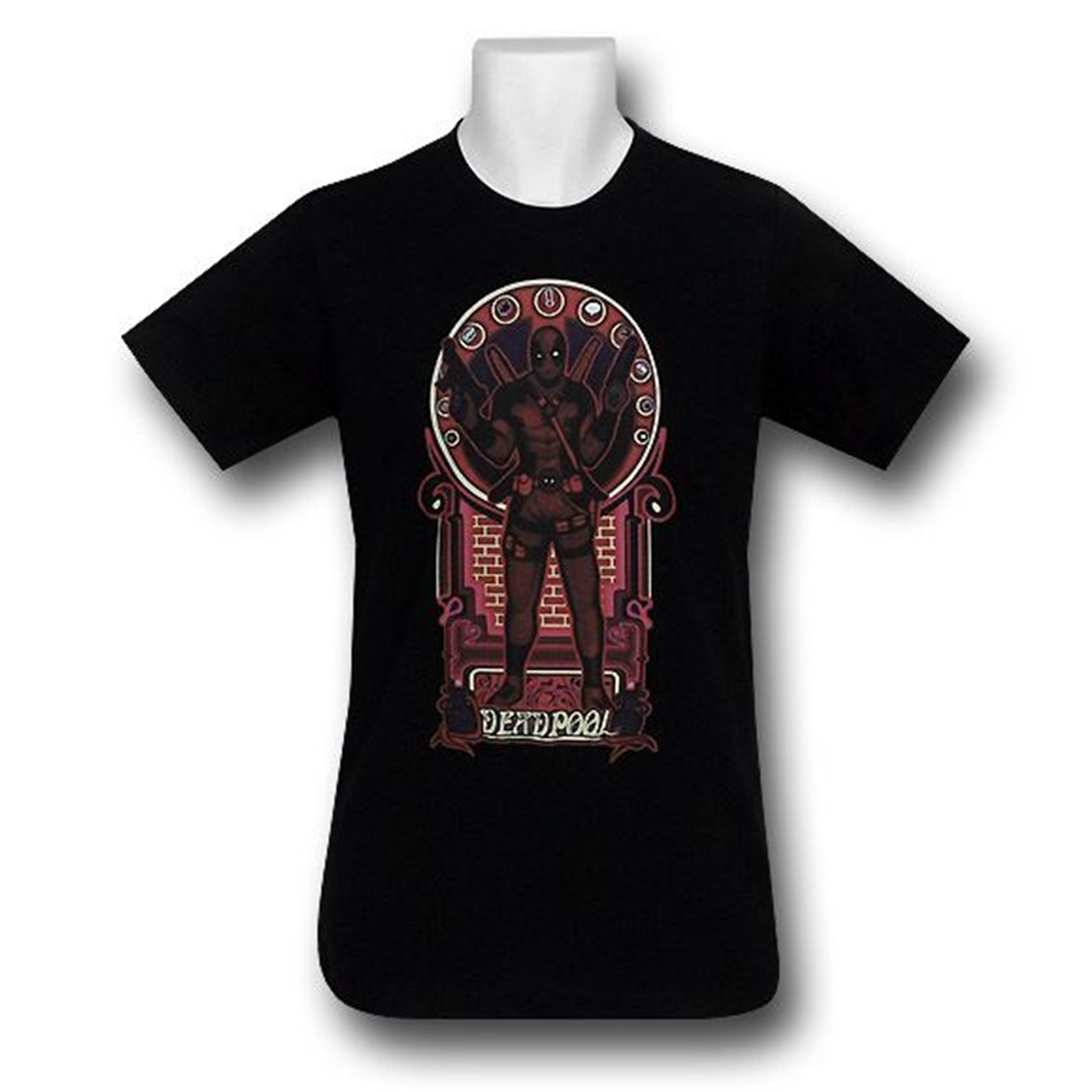 Deadpool Nouveau 30 Single T-Shirt, Black