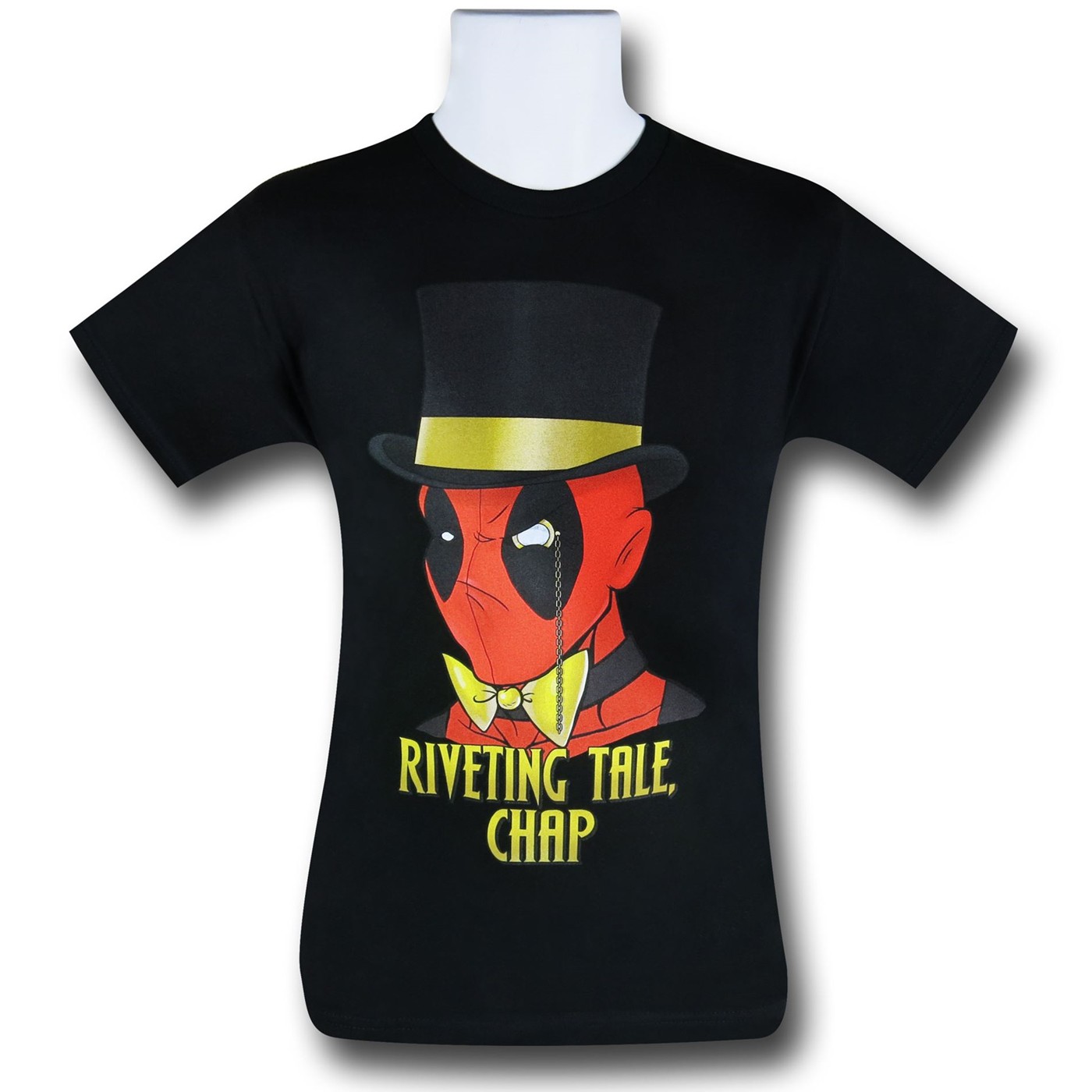 Deadpool Riveting Tale 30 Single T-Shirt, Black