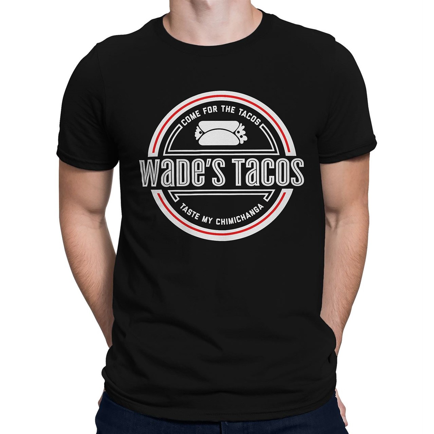 Wade's Tacos Men's T-Shirt, Black