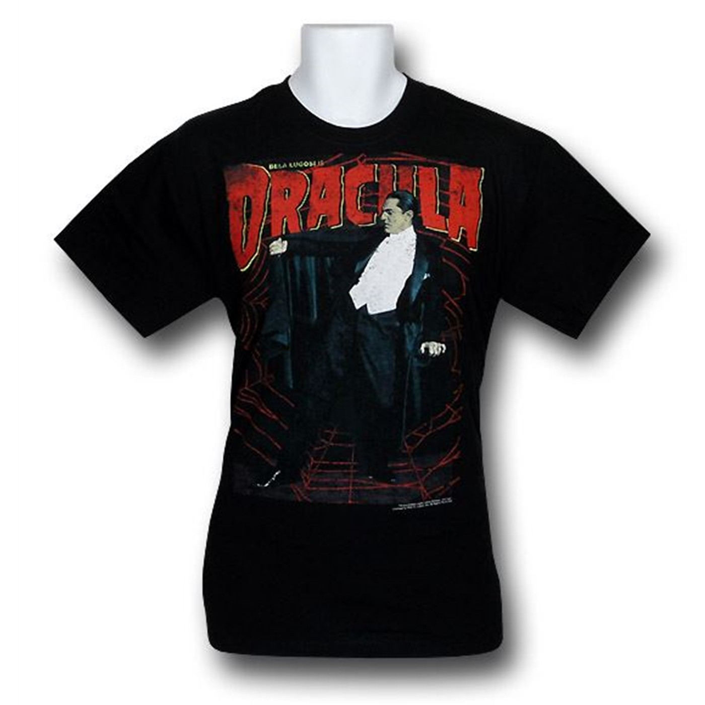 Dracula Death In A Tux T-Shirt, Black