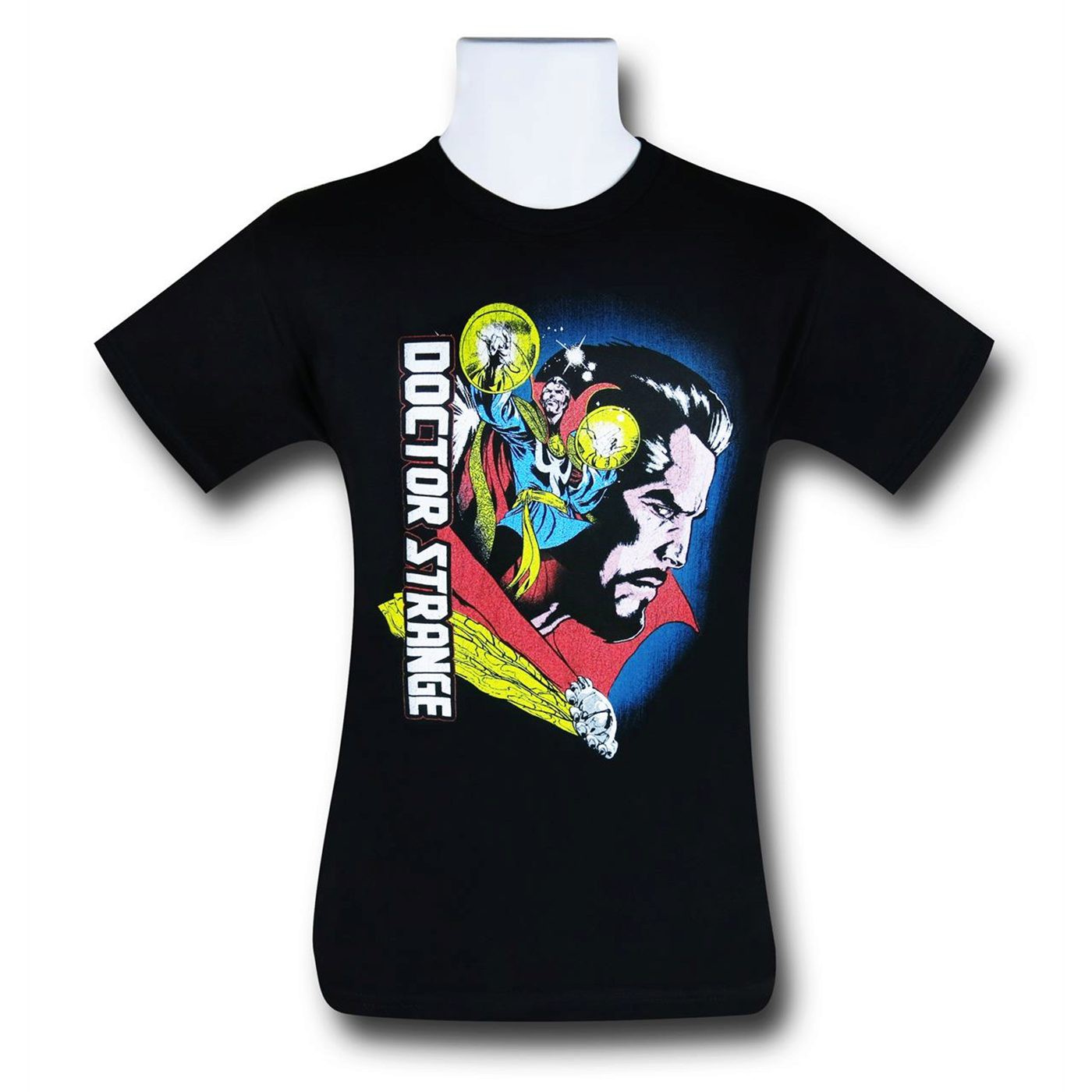 Dr. Strange Profile Portrait Men's T-Shirt, Black
