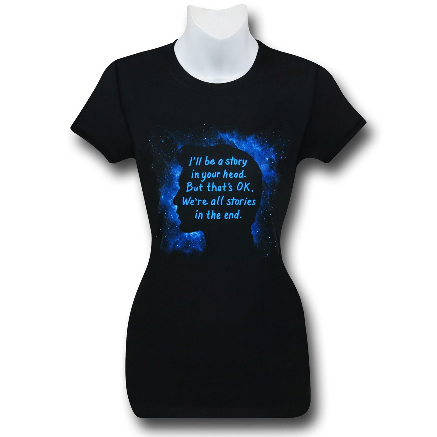 Doctor Who Story Women's T-Shirt, Black