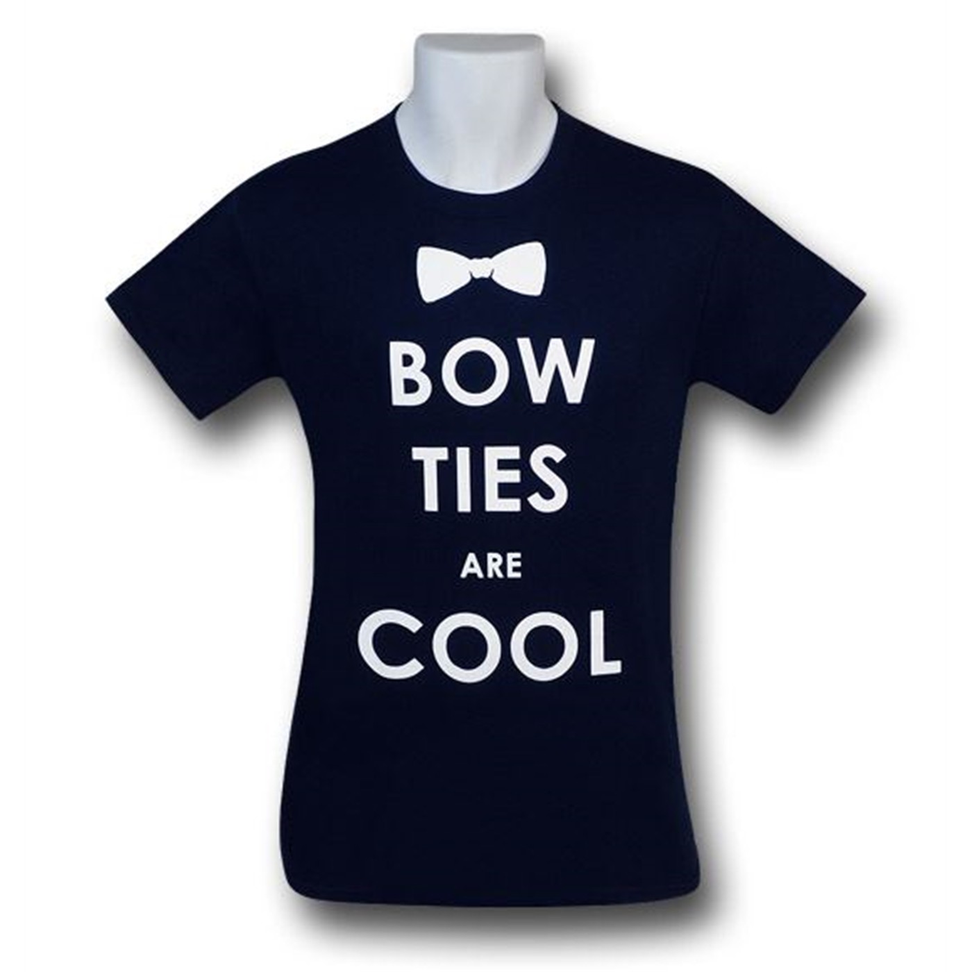 Doctor Who Bow Ties are Cool T-Shirt, Blue
