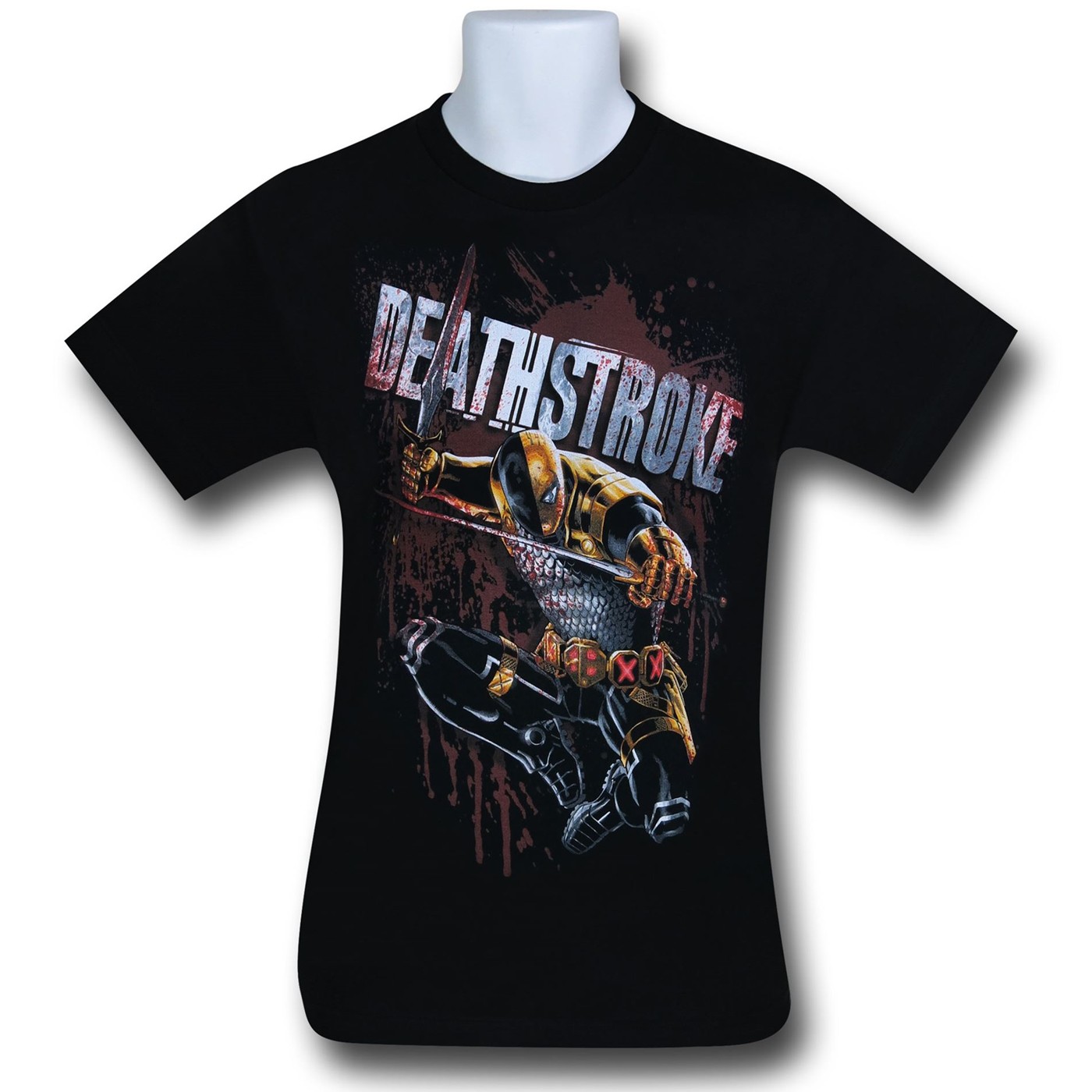 Deathstroke Leaping T-Shirt, Black