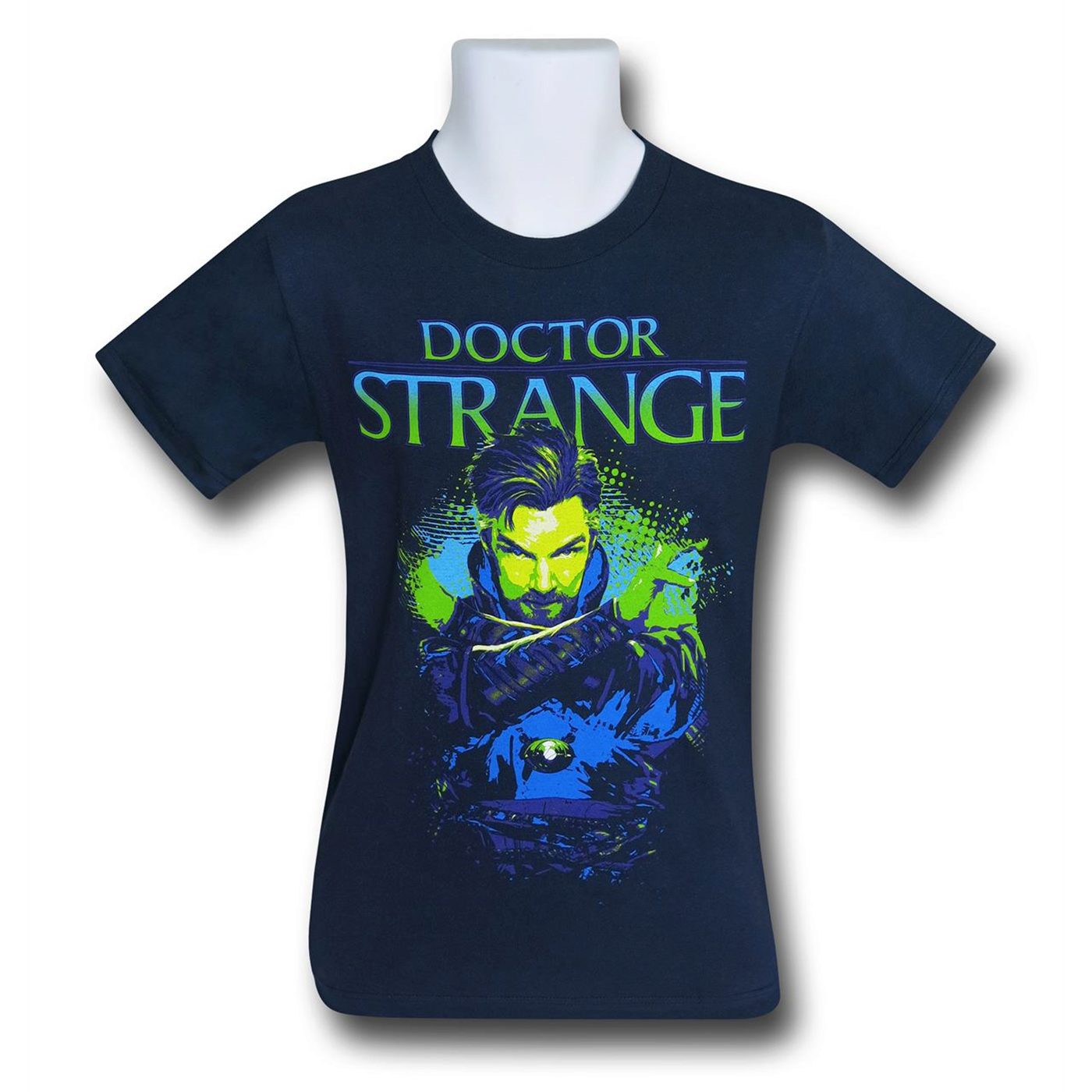 Dr. Strange By the Powers Men's T-Shirt, Blue